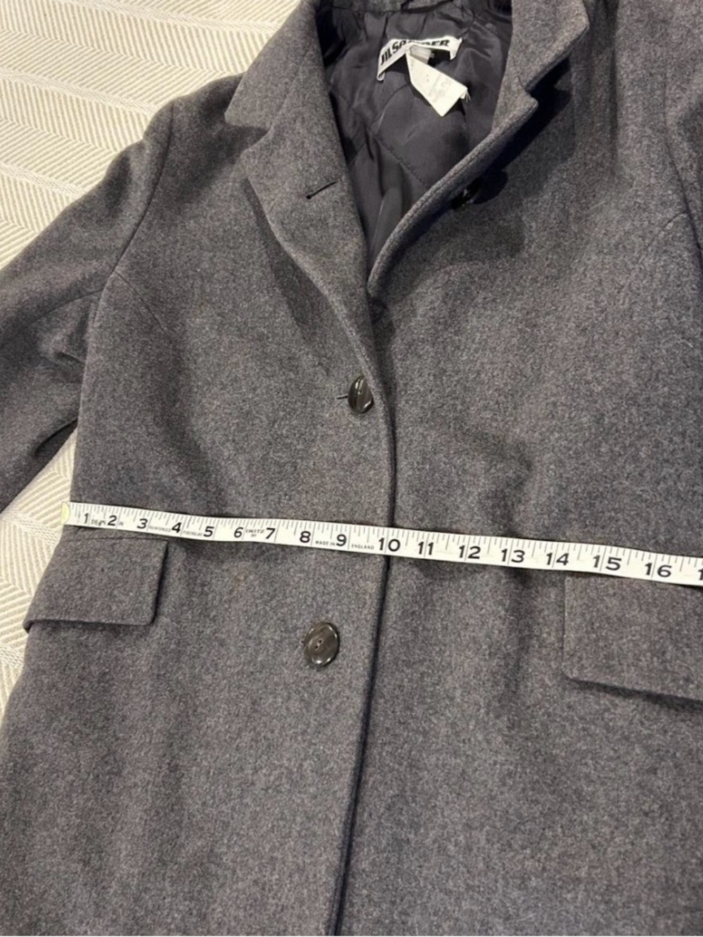 Jil Sander Cashmere Overcoat - Picture 4 of 6